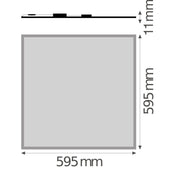 Ledvance - Decken-/Wandleuchte LED-Panel M600 HCL BIOLUXPL600S40WTWZB TW, ZigBee