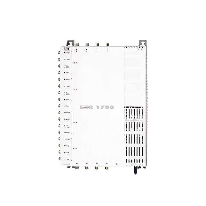 Kathrein - Multischalter Kaskaden-Multischalter EXR 1708 mit 16 SAT-ZF-Eing