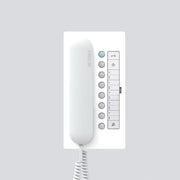 Siedle&Söhne - Innenstation für Türkommunikation Bus-Telefon Comfort BTC 850-02 WH/W weiß-hgl/schwarz