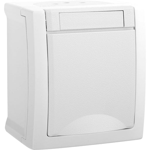 Panasonic - Steckdose 90591108-DE FR-Aufputz weiß