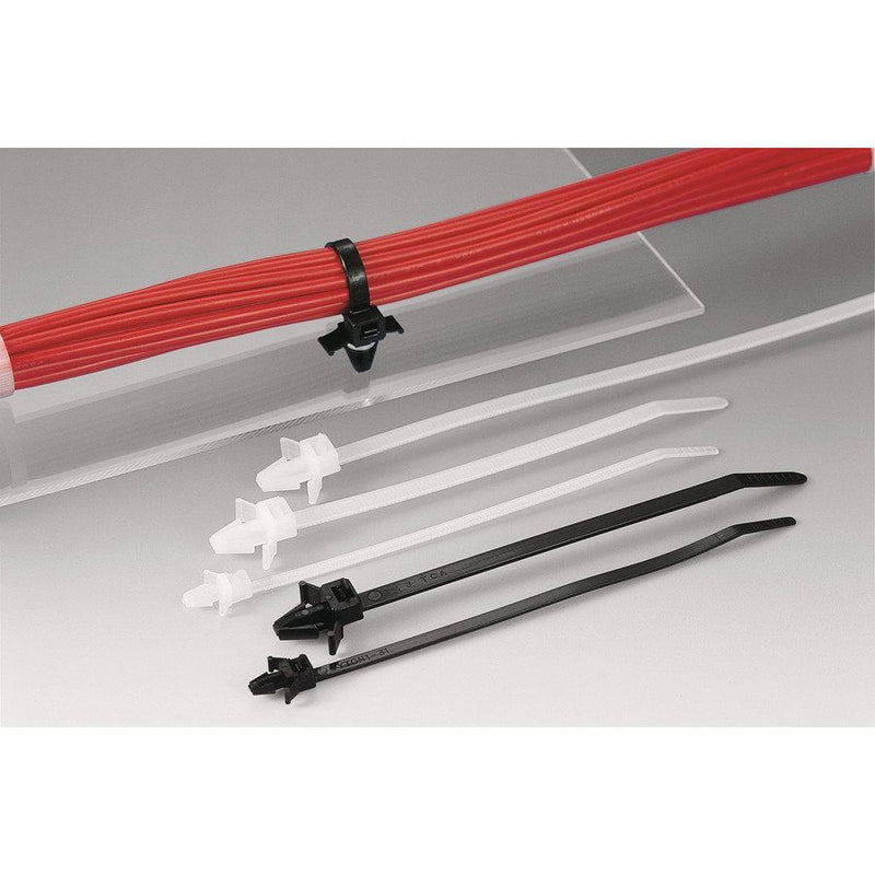 HellermannTyton - Kabelbinder Befestigungsbinder 115-01900 132x3 m − 100 Stück
