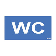 Ceag Notlichtsysteme - Piktogramm für Not-/Hinweisleuchte Piktogramm FT3EWEC-PICTO-WC