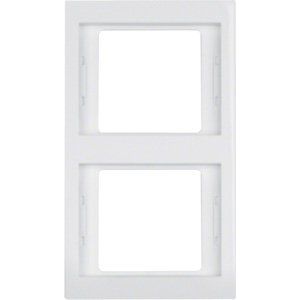 Berker - Abdeckrahmen Rahmen 2f. pws 13237009 senkrecht