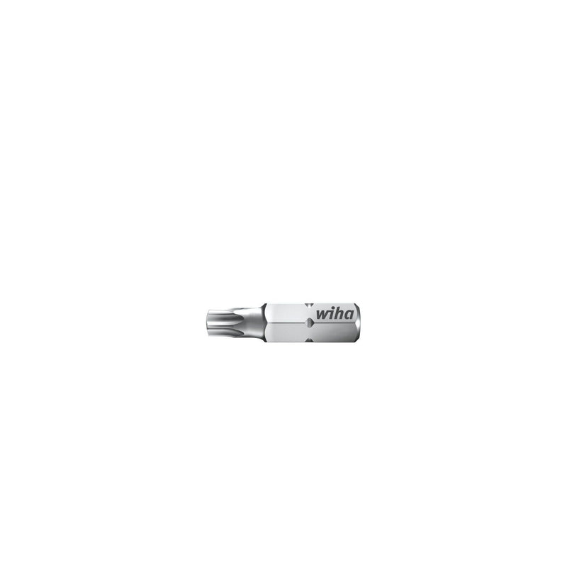 Wiha - Bit 6-rund-Standard-Bit 7015 Z T20x25 Form C 6,3 − 10 Stück