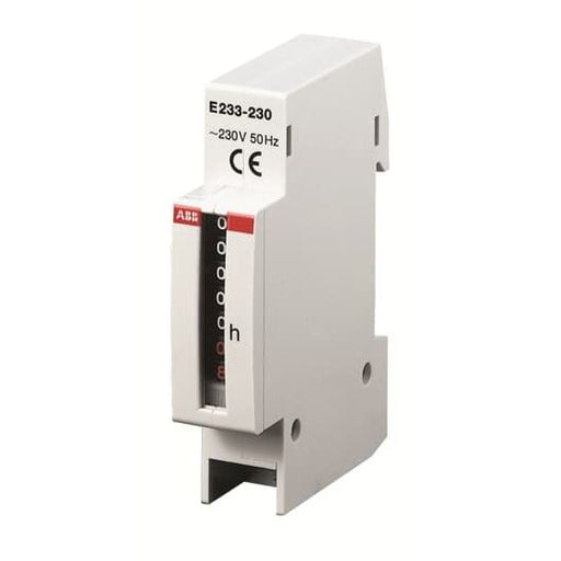 ABB Stotz S&J - Betriebsstundenzähler E233-24/60HZ 99999 h, 1TE