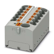 Phoenix Contact - Durchgangs-Reihenklemme Verteilerblock PTFIX 10/12X4 GY − 8 Stück