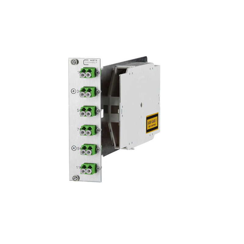 Metz Connect - Patchpanel LWL OpDAT CM 6xLC-D APC OS2 1528S076061E