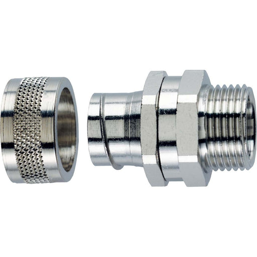 Lapp Zubehör - Metall-Schutzschlauch-Verschraubung SILVYN-LGS-2-M-16X1,5/1 LGS-2-M 16x1,5/1 − 10 Stück