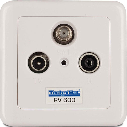 TechniSat - Antennensteckdose SAT-Durchgangsdose RV600-10