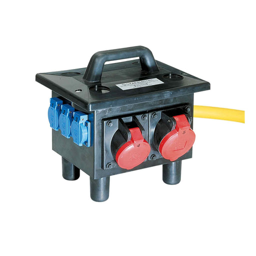 Gifas Electric - CEE-Steckdosen-Kombination (IEC 60309) Vollgummi-Verteiler 623-103N32