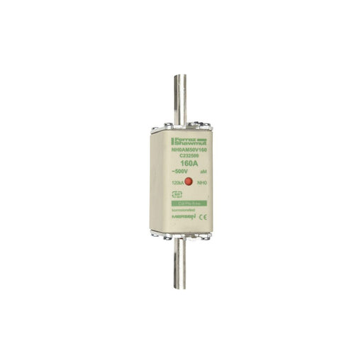 Mersen - Messersicherung Sicherungseinsatz NH aM NH1AM50V100 Gr.1 100A sfü KM − 3 Stück