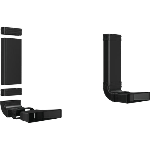 Constructa-Neff - Zubehör/Ersatzteile für Dunstabzugshauben Flachkanalbogen Z861KR2 90Grad,vertikal