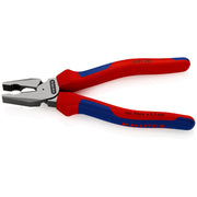 Knipex - Kombizange Kraft-Kombizange 02 200 SB schwarz, 200mm