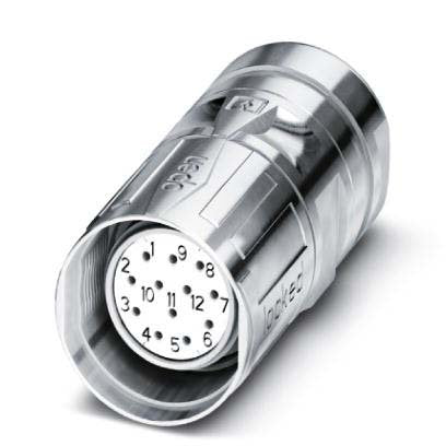 Phoenix Contact - Rundsteckverbinder, feldkonfektionierbar (Industriesteckverbinder) Kabelsteckverbinder CA-16S1N8A80DNS