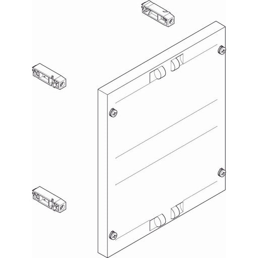 ABN - Verteilerfeld für Installationsverteiler ESPRO-Modul MF1270 flach BxH:250x300mm