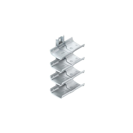 Niedax - Rohr-/Kabelhalter für Kabeltragsystem Kabeltragwannensystem KWS 4 F 4-fach