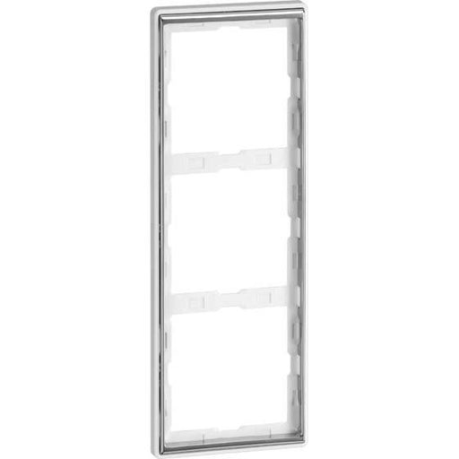 Peha - Abdeckrahmen Rahmen 3-fach alu chr D 95.573.70.60 waage/senkrecht