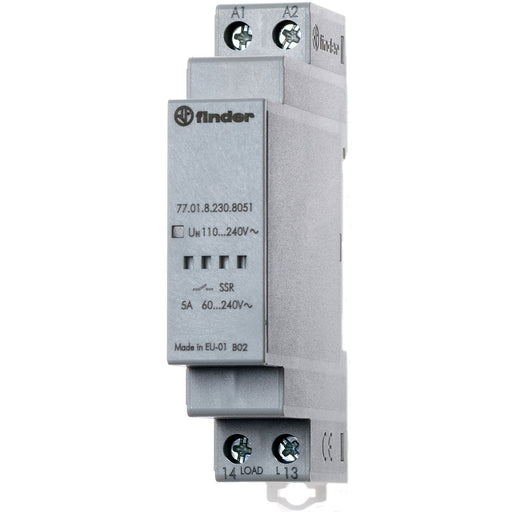Finder - Halbleiterrelais Lastrelais 5A 77.01.8.230.8050 Eing:230V AC
