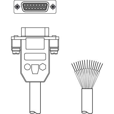 Leuze - Konfektioniertes Sensor-Aktor-Kabel Verbindungsleitung KB 031-3000-01