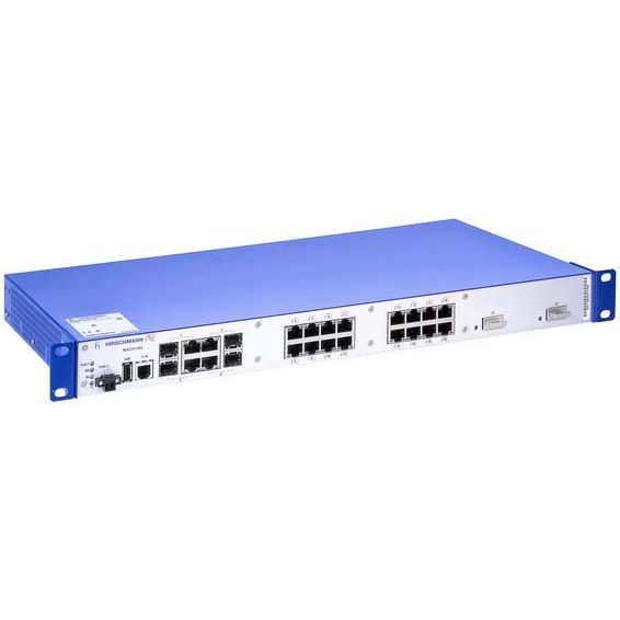 Hirschmann INET - Netzwerk Switch Gigabit Ethernet Switch MACH104-16#942027002 MACH100 mit PoE Plus  − 1 Stück