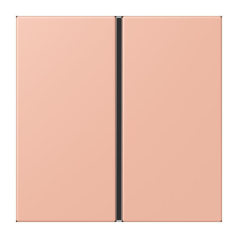 Jung - Abdeckung/Bedienelement für Installationsschalterprogramme Tastensatz 1fach LC 401 TSA 231 rose clair