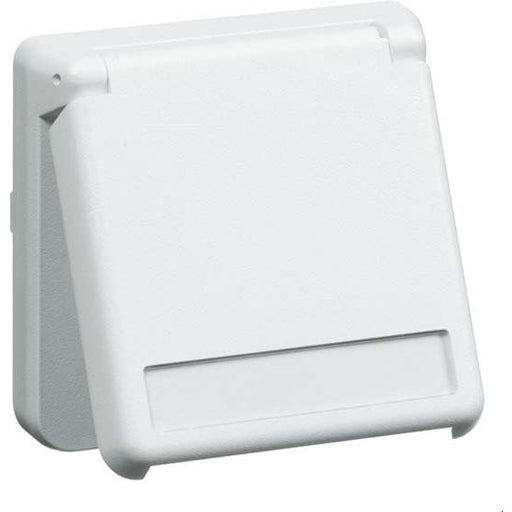 Peha - Schalter-/Steckdosenkombination Steckdose SCHUKO D 6711.02 NA WI WE S EB,Beschrift.,reinws