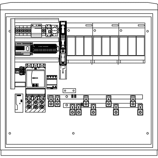 Elsta Mosdorfer - Installationskleinverteiler AC-Sammlerschrank ACFX63.10.06.0.30.G ACS FX6 1080/320