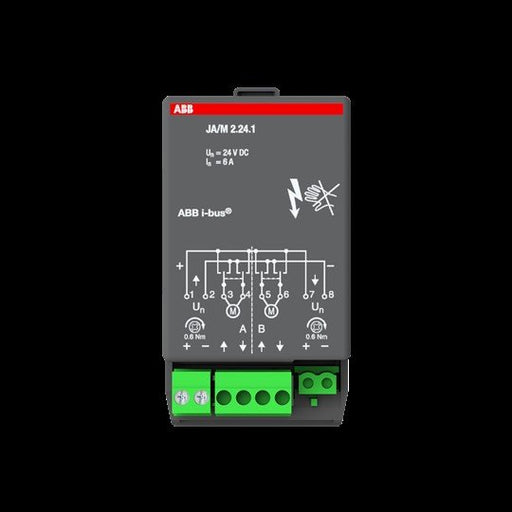 ABB Stotz S&J - Bussystem-Jalousieaktor Jalousieaktormodul JA/M2.24.1 24V DC