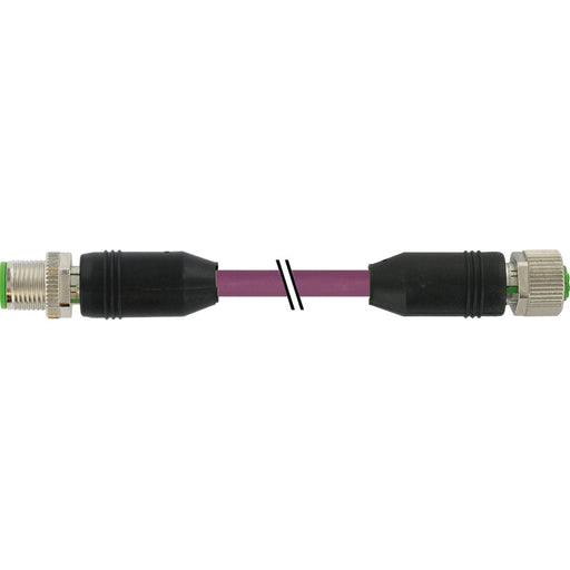 Murrelektronik - Konfektioniertes Sensor-Aktor-Kabel M12 Stecker gerade 7000-44051-7990500 auf M12 Buchse ger. − 10 Stück