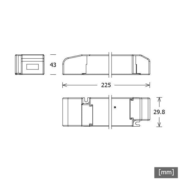 LTS Licht&Leuchten - LED-Betriebsgerät LED-Koverter CONV 024.060 60W