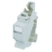 Telegärtner - Tragschienenadapter Tragschienenverbinder TS45 100023003 Modul Cat6A T568A − 1 Stück