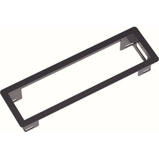 Bachmann - Leergehäuse Einbaurahmen 915.000 sw, RAL9017