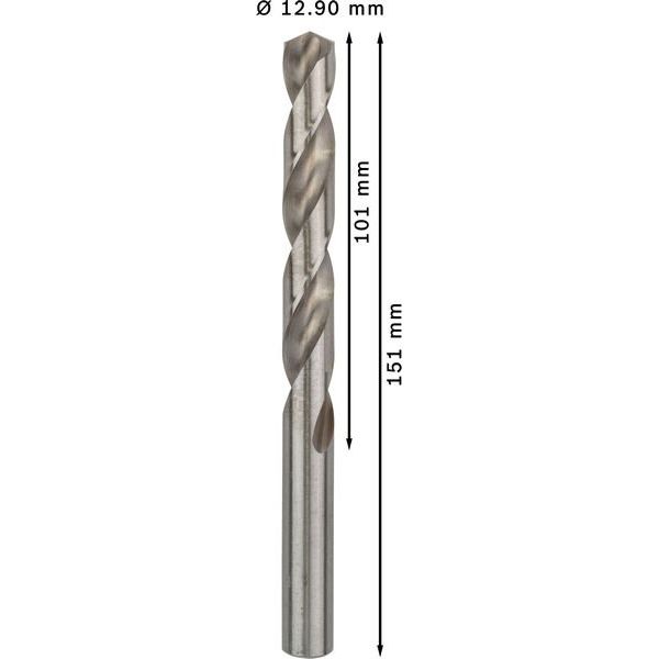 Bosch - Bohrer PRO Metal HSS-G 2608585545 Spiralbohrer 12,9 x