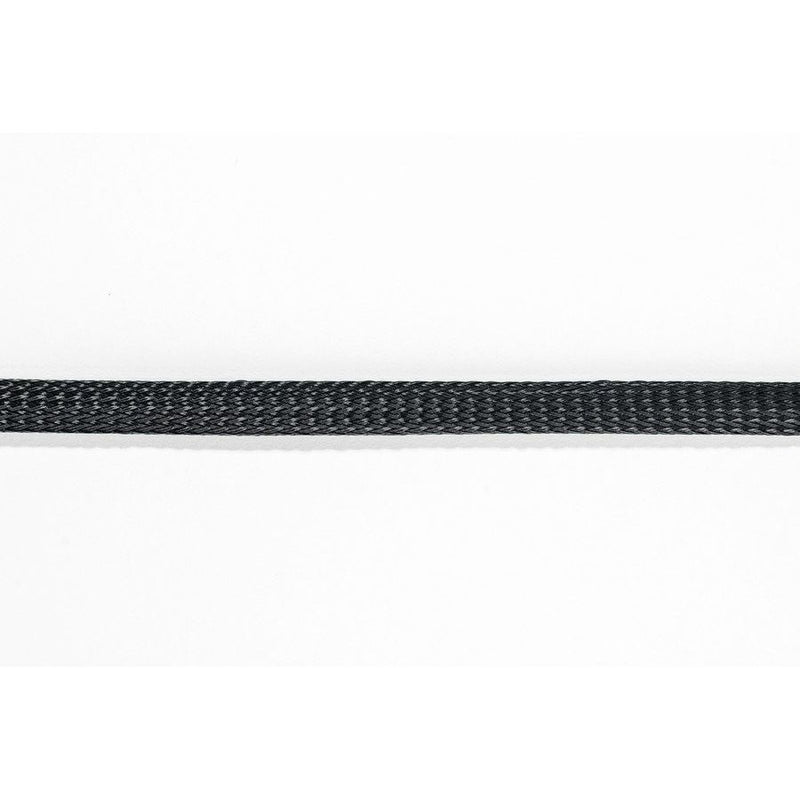 HellermannTyton - Hohlgeflechtschlauch Polyester Geflechtschlauch HEGPX12-PET-BK-L4 − 100 Meter