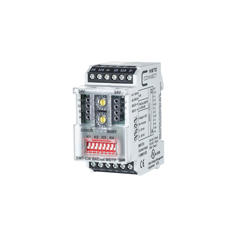 Metz Connect - Bussystem-Analogeingang BMT-CI4 BACnet MS/TP 1108901332