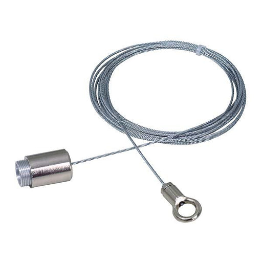 LTS Licht&Leuchten - Mechanisches Zubehör/Ersatzteile für Leuchten Abhängeset mit Drahtseil CAPN 31 5000mm
