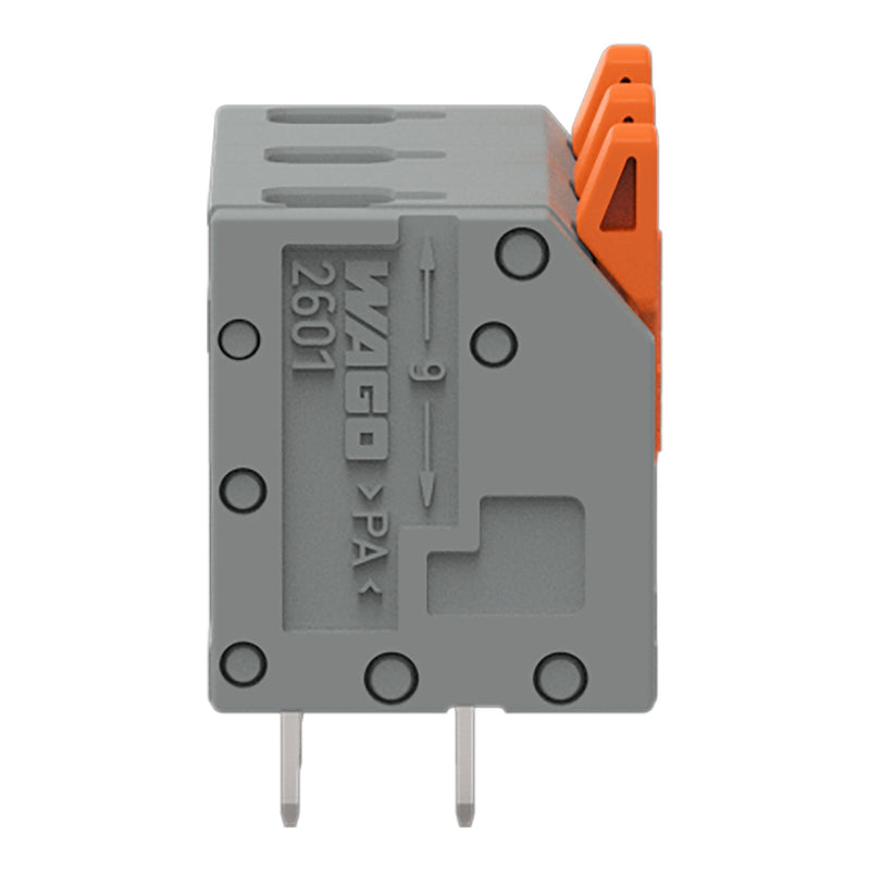 WAGO - Leiterplattenklemme 2601-3303 1,5mm²,gr − 100 Stück