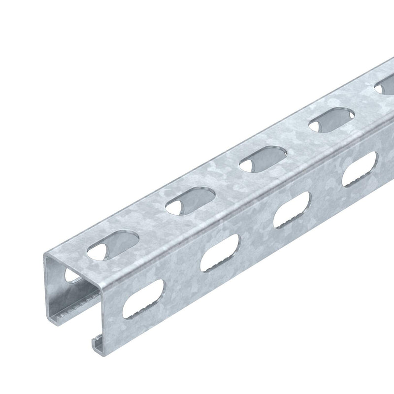 OBO Bettermann - Stiel/Profilschiene Profilschiene MSL4141PP3000FT − 3 Meter