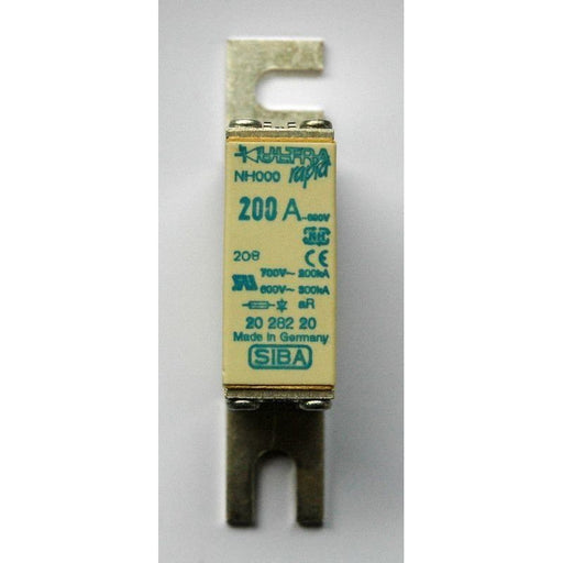 Siba - Messersicherung NH-Sicherungseinsatz 2018904.35 35A NH00 gR 660V − 3 Stück