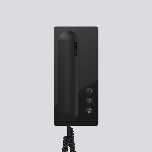 Siedle&Söhne - Innenstation für Türkommunikation Bus-Telefon Standard BTS 850-02 SH/S Schwarz-Hochglanz