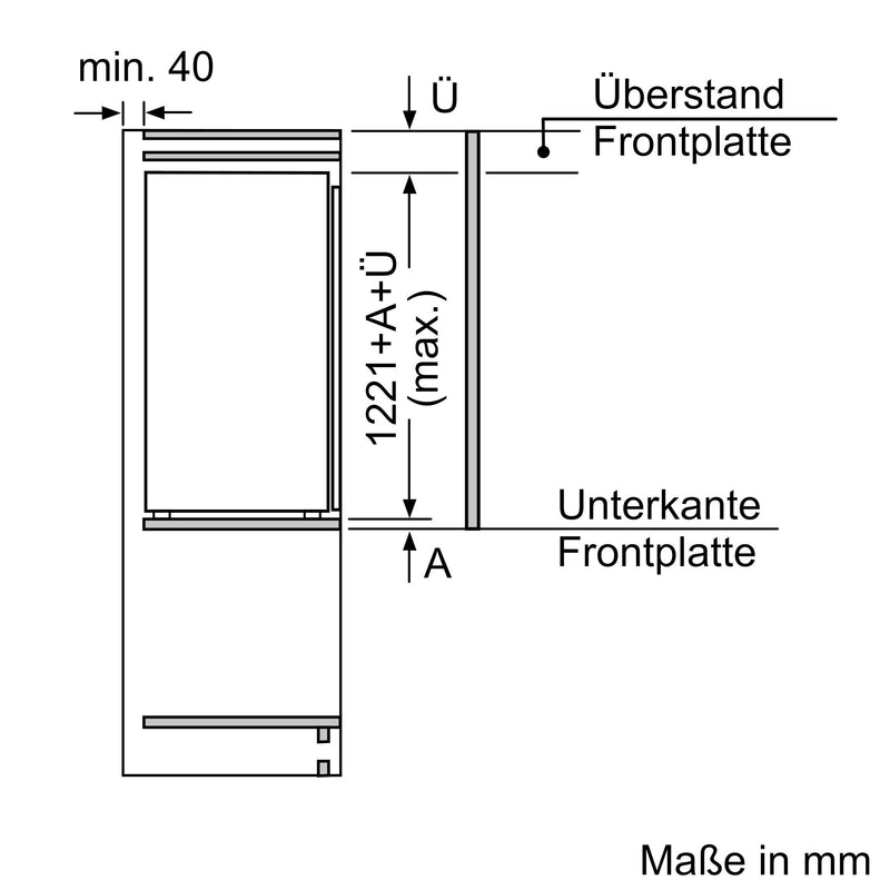 Bosch - Kühlschrank EB-Kühlgerät KIL42NSE0 Serie 2