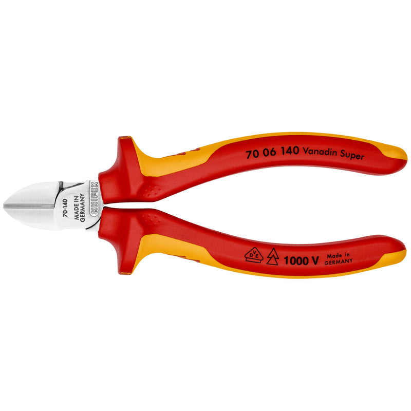 Knipex - Seitenschneider 70 06 140 SB isoliert, 140mm