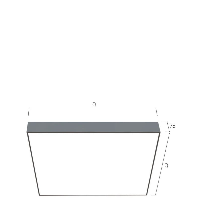 Lightnet - Decken-/Wandleuchte LED-Anbauleuchte CA2OEE-840M-Q330 4000K