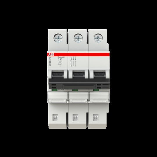 ABB Stotz S&J - Leitungsschutzschalter S403E-C63 63A C 3p