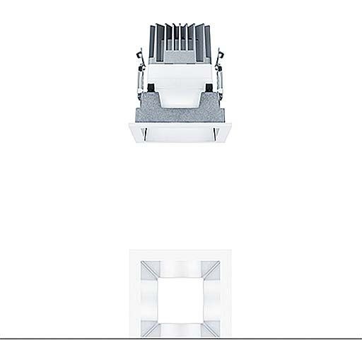 Zumtobel Group - Downlight/Strahler/Flutlicht LED - Einbauleuchte P - INF Q #60817898 3000K