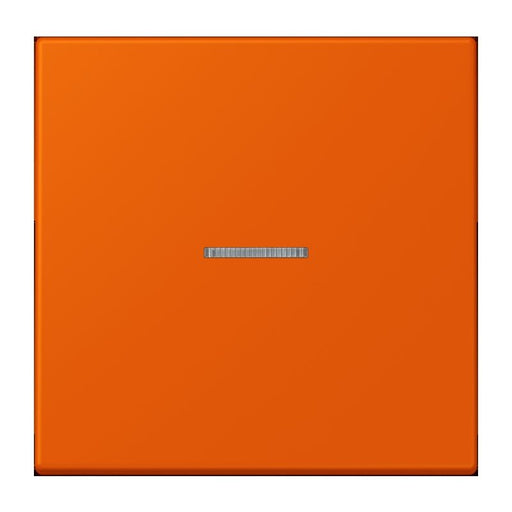 Jung - Abdeckung/Bedienelement für Installationsschalterprogramme Wippe 1fach m. Lichtleiter LC 990 KO5 260 orange vif (4320S)