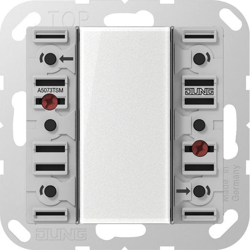 Jung - Bussystem-Tastsensor KNX Tastsensor-Modul A 5073 TSM Standard, 3fach