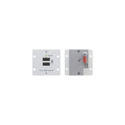 Kramer - Kommunikationstechnik-Adapter Wandplatten-Einsatz W-2UC(B) 2xUSB-Ladeausgang,sw