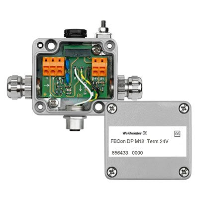 Weidmüller - Feldbus, Dez. Peripherie - Kommunikations-Modul Feldbusverteiler FBCON DP #8564330000