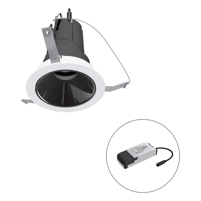 EVN Lichttechnik - Downlight/Strahler/Flutlicht LED-Einbauleuchte modular F02R09SM1340L15P Konfigurationstype